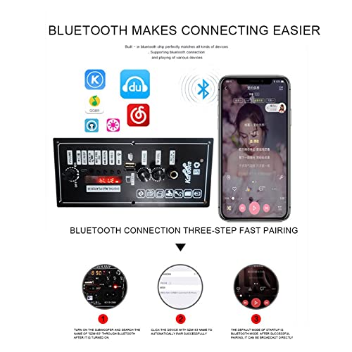 Amplificateur Board Bluetooth 3.7V double pour haut-parleur square dance - 7