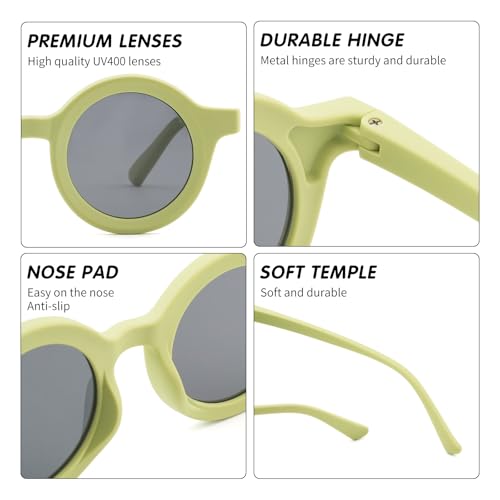 Image of EYEBUDDY Kids Toddler Sunglasses Age 2-4 /3-5 Boys Girls Polarized UV Protection Sun Glasses for Age 2-8
