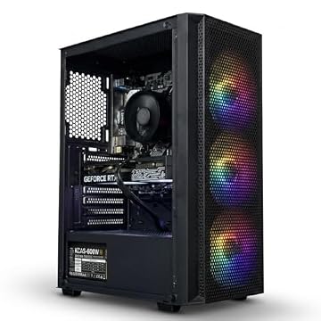 PC Gamer Titan Ryzen 7 5700G, 32GB RAM, SSD NVMe 1TB, RTX 4060 8GB, 3 Fans RGB