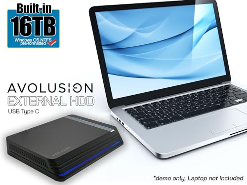 Image of Avolusion PRO-X USB 3.0 External Hard Drive for WindowsOS Desktop PC /Laptop - (16TB) (Renewed)