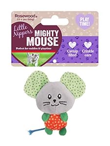 Rosewood Little Nippers Mighty Mouse Katzenspielzeug