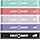 Sweet Sweat Mini Loop Resistance Bands - Set of 5 | Exercise Hip Booty Bands for Squats, Lunges, Physical Therapy, Yoga, Pila