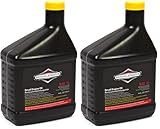 Briggs & Stratton 100005 SAE 30W Engine Oil - 18 Oz (Pack of 2)