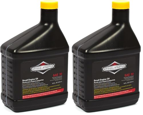 Briggs & Stratton 100005 SAE 30W Engine Oil - 18 Oz (Pack of 2)