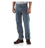 Carhartt Men's Traditional Fit Denim Five Pocket Jean B480