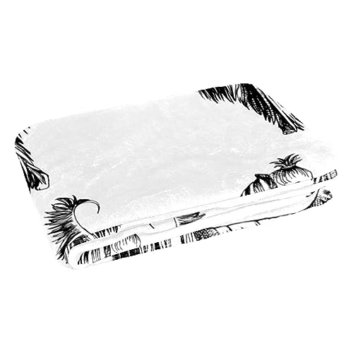 Couverture Yorkshire Terrier 150x100 cm plaid doux lit et canapé