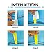 540 Piece Self Adhesive Cable Label Set 9 Assorted Random Colors for Electronics Network Office Organization Printer Compatible Wire Tags