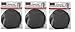 3 X Oggi Replacement Charcoal Filters for Compost Pails # 7320, 5427, 5448 and 7700, Set of 2
