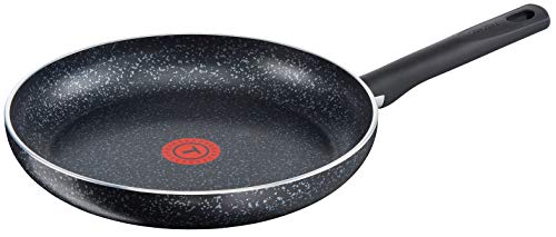 Tefal Brut - Sarten de Aluminio, Recubrimiento Antiadherente Reforzado con minerales, Apta para Todo Tipo de cocinas e inducción, indicador de Calor Thermo-Spot - Fabricada en Francia (Sarten 28cm) Tefal Brut - Sarten de Aluminio, Recubrimiento Antiadherente Reforzado con minerales, Apta para Todo Tipo de cocinas e inducción, indicador de Calor Thermo-Spot - Fabricada en Francia (Sarten 28cm)