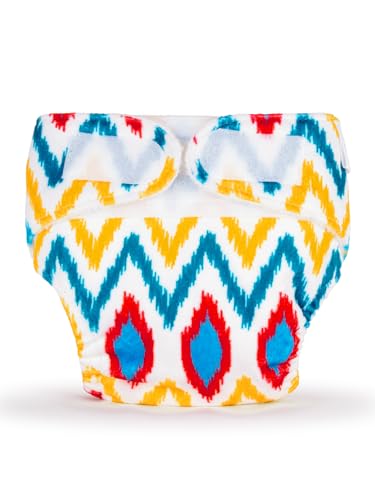 Image of SuperBottoms Newborn UNO Premium Cloth Diaper with Insert (0 to 3m) | Washable & Reusable Diaper with Organic Cotton Pad | Superior Absorption | Waterproof | SuperDryFeel Layer | Super Soft & Gentle
