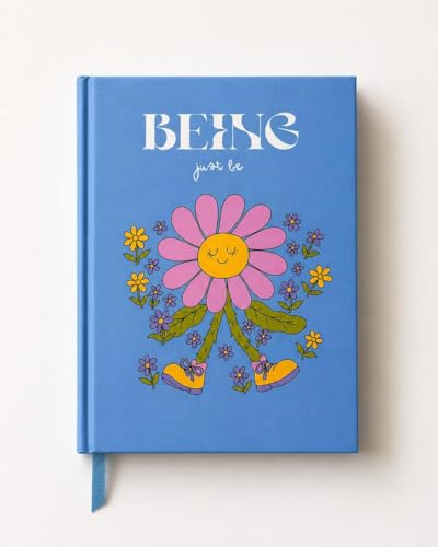 Image of Being Journal Diary Hardcover Notebook | Ruled & Blank Pages for Writing, Doodling & Sketching | 200 Pages, 80 GSM Smooth Paper, Thread Stitched with Ribbon Bookmark | Minimal Variant