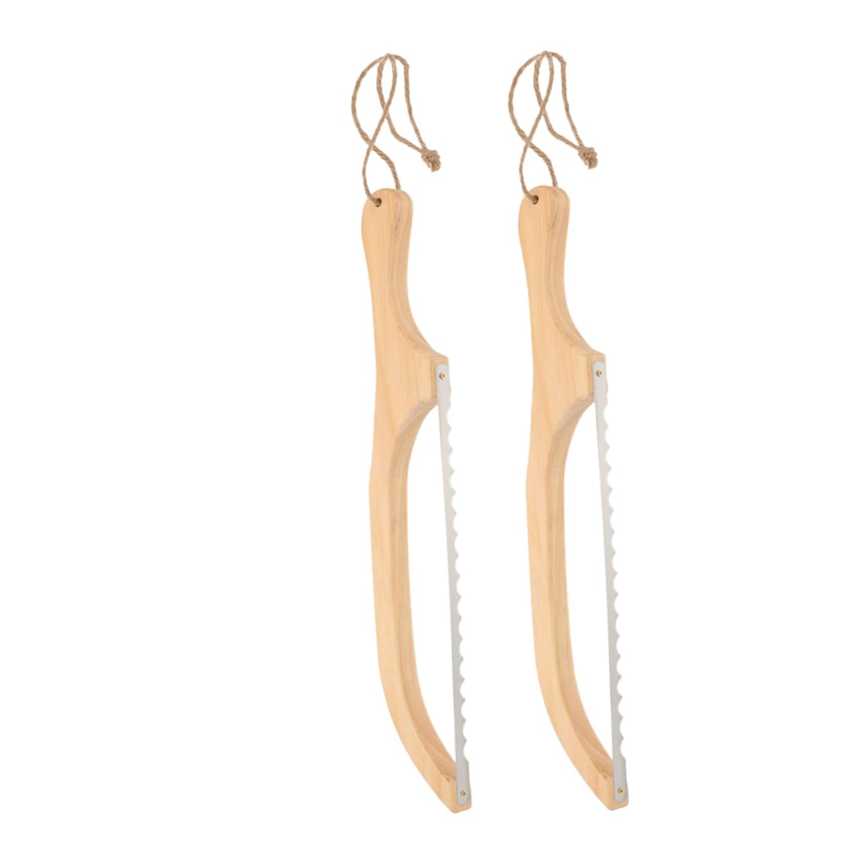 OUNONA 10pièces Couteau à Trancher Le Acier Inoxydable Lot De Outils De Découpe Pour Et Toast Avec Poignée Bois Ergonomique Pour Boulangerie Cuisine Commerciale