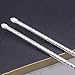 Pure S999 Fine Adult Chopsticks - Handcrafted Twist Carved Tableware Health - 8.26