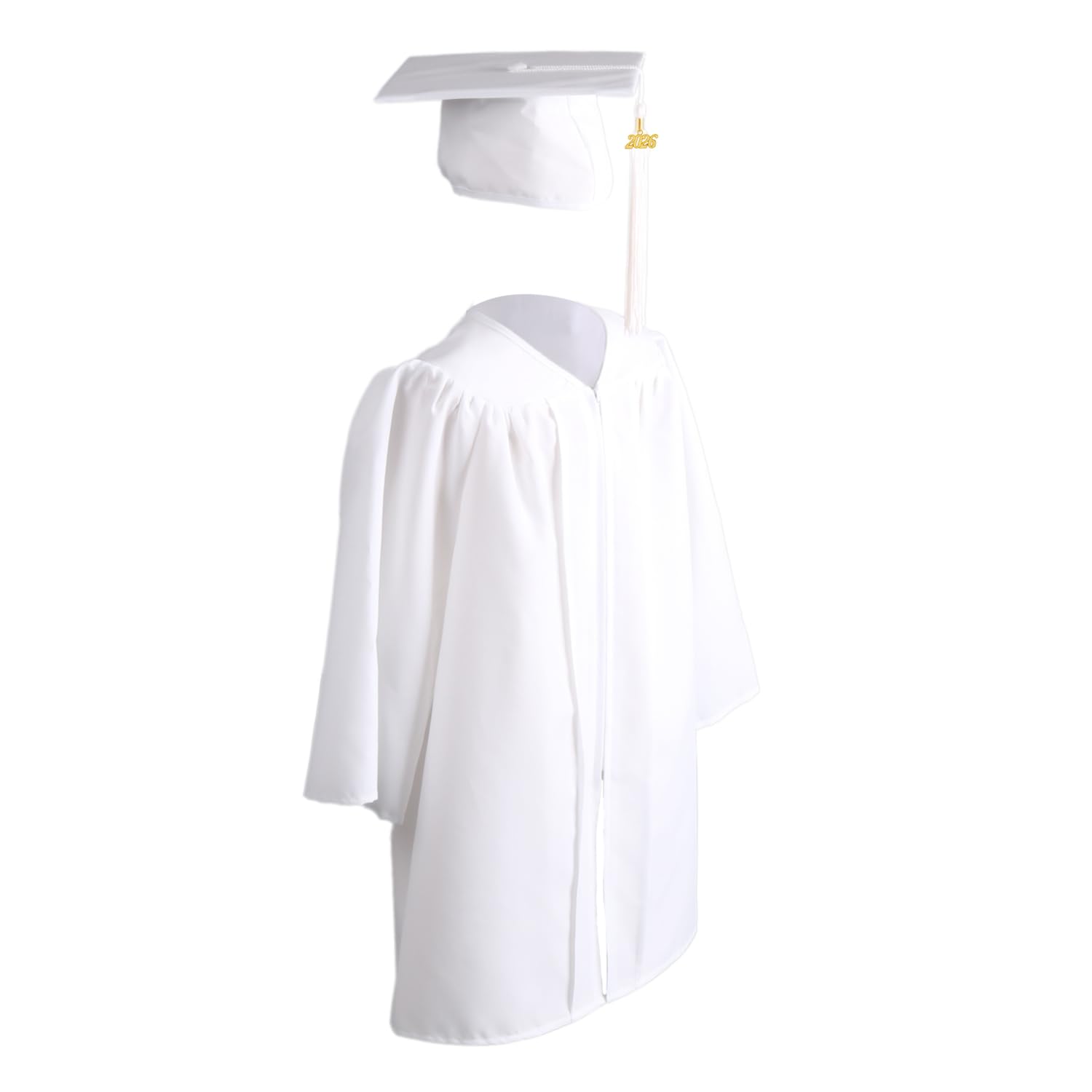 Unisex Matte Kindergarten Graduation Gown Cap Tassel Set 2026