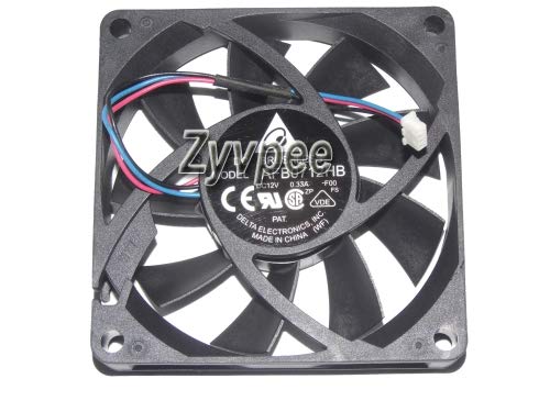 Ventilateur AFB0712HB-F00 de 70mm avec connecteur 3 broches pour boîtier PC