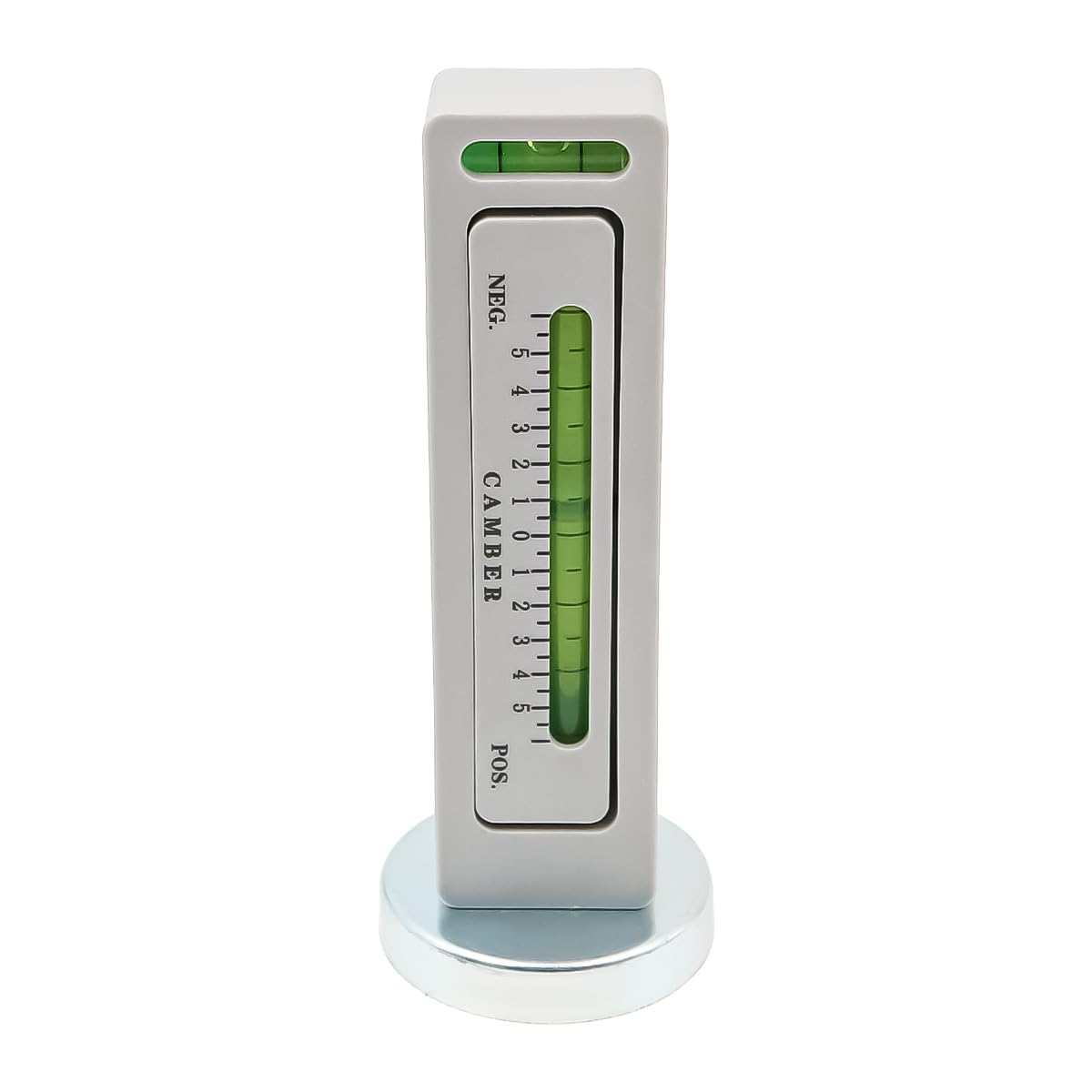 Sarini Strumento Calibro Magnetico Regolabile, Strumento Calibro per l'allineamento delle Ruote del puntone della Ruota Camber di Auto/Camion (Grigio)