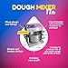 CONSULTOMAQ - Dough Mixer 11lb - Dough Mixing Industrial Commercial Machine, Snack Maker - Mixes Up to 11lb/Cycle, High-Capacity, Pro Kitchens Standards - Stainless Steel