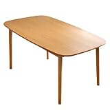 タンスのゲン ダイニングテーブル 単品 120 × 75 cm オーク 天然木 突板 ナチュラル 49600016(54807)