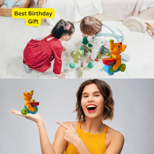 ItsyToys Musical Walking Elephant Toy with Levitation Ball, Flashing Lights, Drum Sound & Elephant Music – Interactive Battery-Operated Toy for Kids (3+ Years) - Image 6