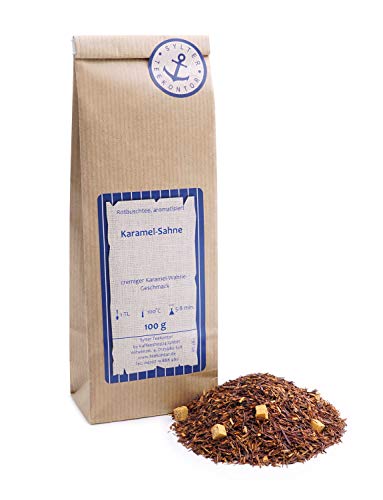 Rotbuschtee lose Rooibos-Tee Karamel-Sahne Karamell Rooibos Tee Südafrika 250g Cover