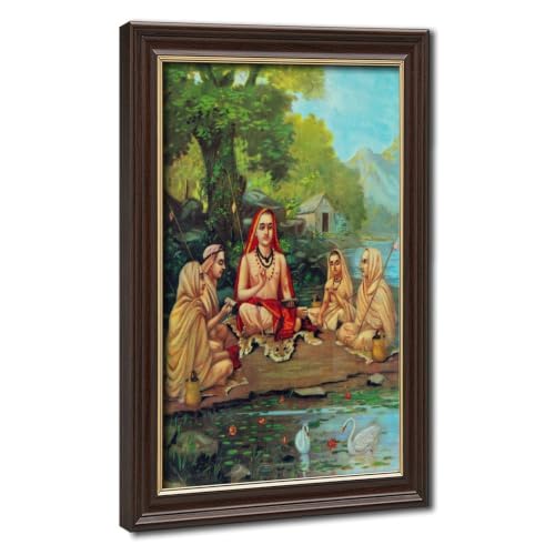 Toile Adi Shankara décoration murale bureau élégant 50x76