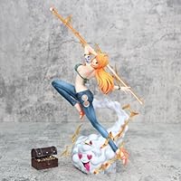 ONE PIECE ワンピース PVC製 　ナミ　45cm フィギュア ウォッチ Amazon | 28cm ワンピース GK ショーツナミフィギュア-バトル
