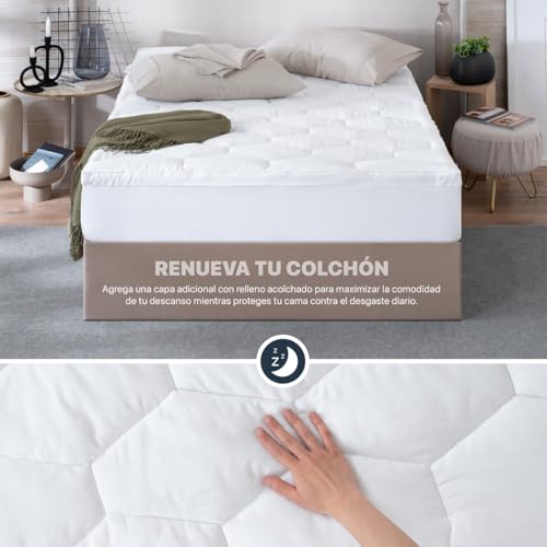 La Mejor Selección de Cubrecolchones de plumas disponible en línea. 29 Imagen adicional