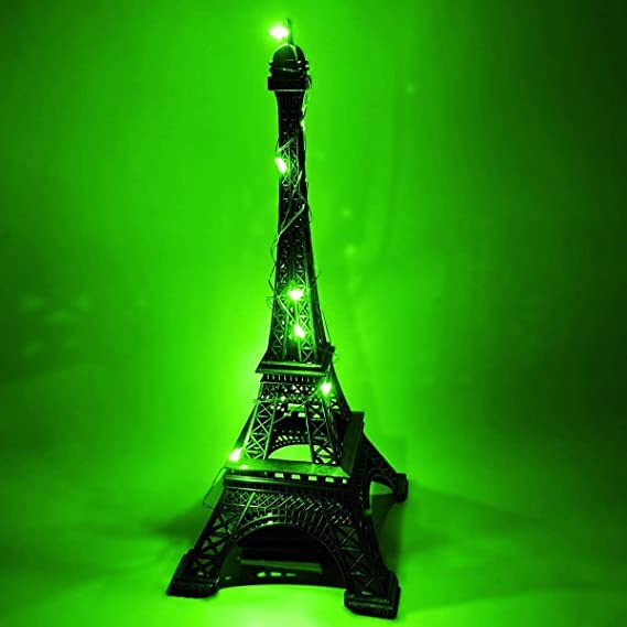 Image of Lexton Cork Light | Bottle Light | Green Copper String Light | Cork String Light | 8 Pieces | for Valentine's Day, Room decor, Birthdays, Party,Diwali