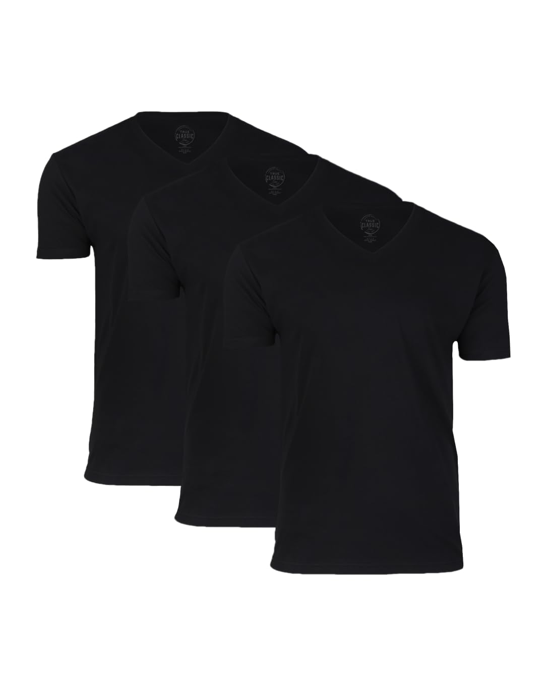 True ClassicTrue Classic V Neck Mens T Shirt, Premium Fitted Soft Men's T-Shirts