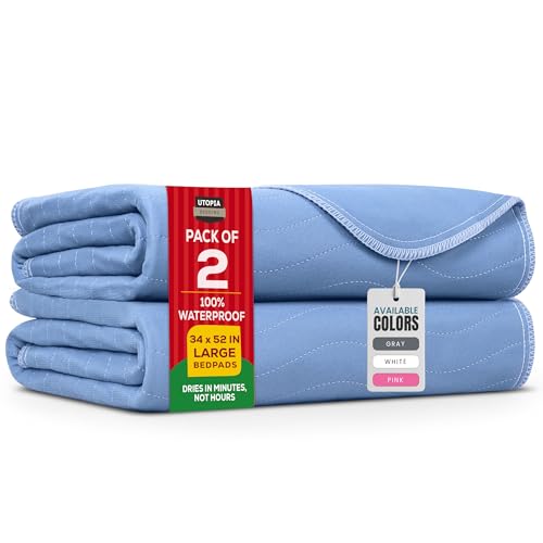 Utopia Bedding Washable Waterproof Bed Pads 34
