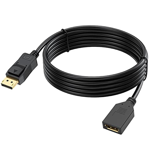 Uvooi Displayport Dp Extension Cable 10Ft, Displayport Male To Female Extension Cable Cord (4K@60Hz 2K@144Hz 1080P) #TOP19