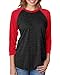 NL 3/4 SLEEVE RAGLAN TEE