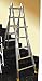 Produktbild Teleskopleiter 4x6 Sprossen, Stehleiter, Klappleiter, Anlegeleiter Treppenleiter, nach EN 131 BG Neu