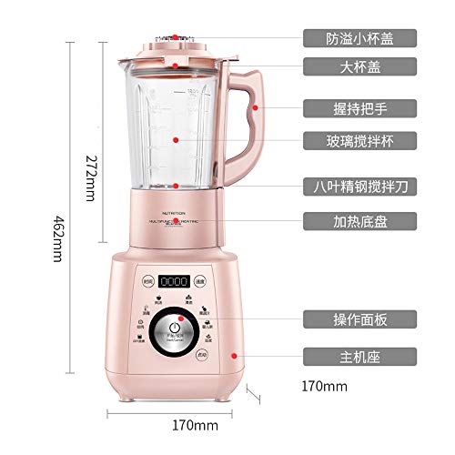 Multifunction electric blender in use during meal preparation