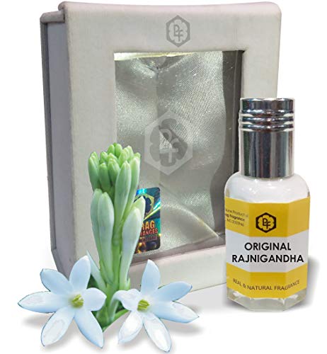 Image of Parag Fragrances Original Rajnigandha Unisex Attar - 12ml Real & Natural, Best Liquid, 100% Alcohol Free & Long Lasting