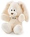 Trudi 18136 - Coniglio Carillon Cremino avorio