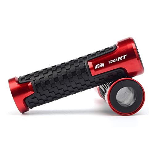 Poignées de guidon moto R1200RT 2014-2019 rouge grip moto 22mm 7/8''