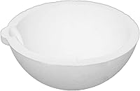 LTKJ 750g Quartz Silica Melting Crucible for Gold Silver Jewelry Casting - High Temp Torch Melt Dish