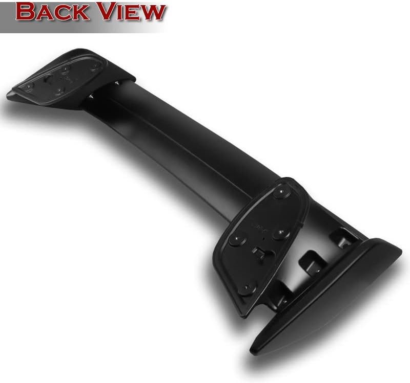 HYPERSPEED Trunk Spoiler Wing Lip Rear Tail Lid kit ABS STI-Style Fit for Subaru Impreza WRX 2008 2009 2010 2011 2012 2013 2014, Car Mods Exterior Accessories Replacement Part Assembly (Primer Black)