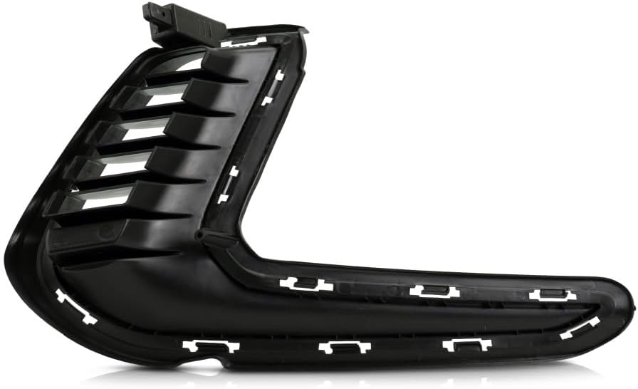 For Hyundai Elantra 2017 2018 Fog Light Trim Driver Side | Sedan | Outer | Front | Opening Cover | Black | Replacement For 86563F3000 | HY1038125