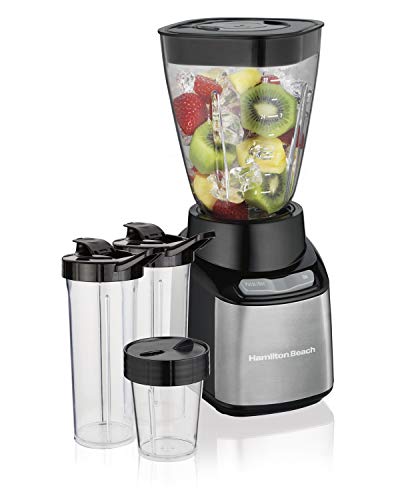 Liquidificador, Multijarras, Preto, 220v, Hamilton Beach