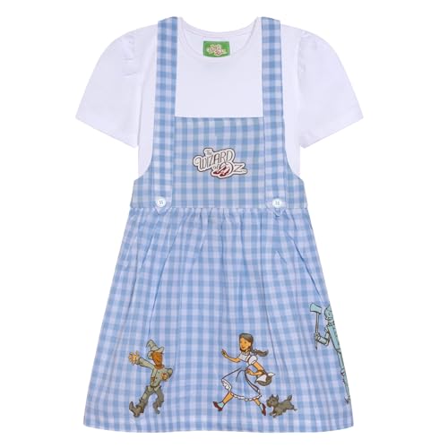 Wizard of Oz Matching Family T-Shirt and Gingham Dress Outfit Set Newborn to Little Kid Sizes (Newborn - 7-8)3