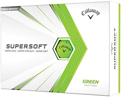 2021 Callaway Supersoft Golf Balls , Green