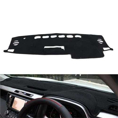 Funda interior para salpicadero RAV4 2013 RHD alfombra con acabado textil premium 5