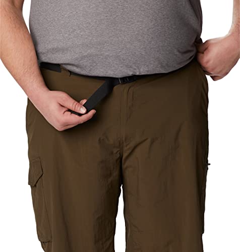 Image of Columbia Men's Regular Fit Shorts (AM4723 Cypress Heather Camo Print 40)