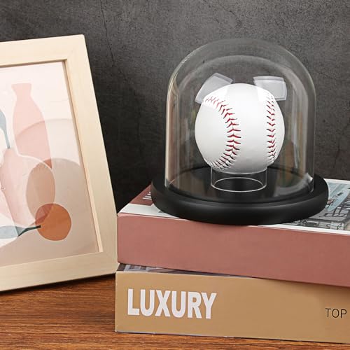 Présentoir de baseball stable anti roulement pour vitrine