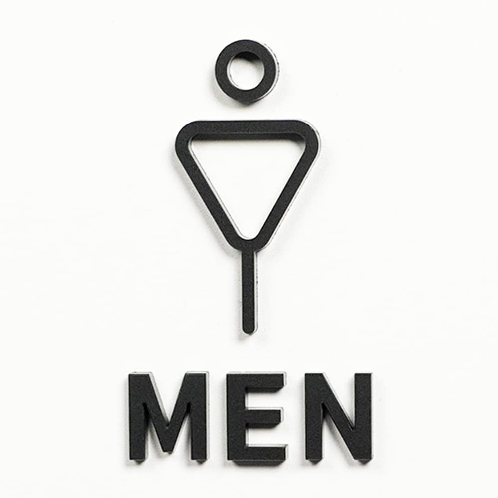 Amazon | ルームサイン ピクトサイン MEN トイレ 男性トイレ 男子
