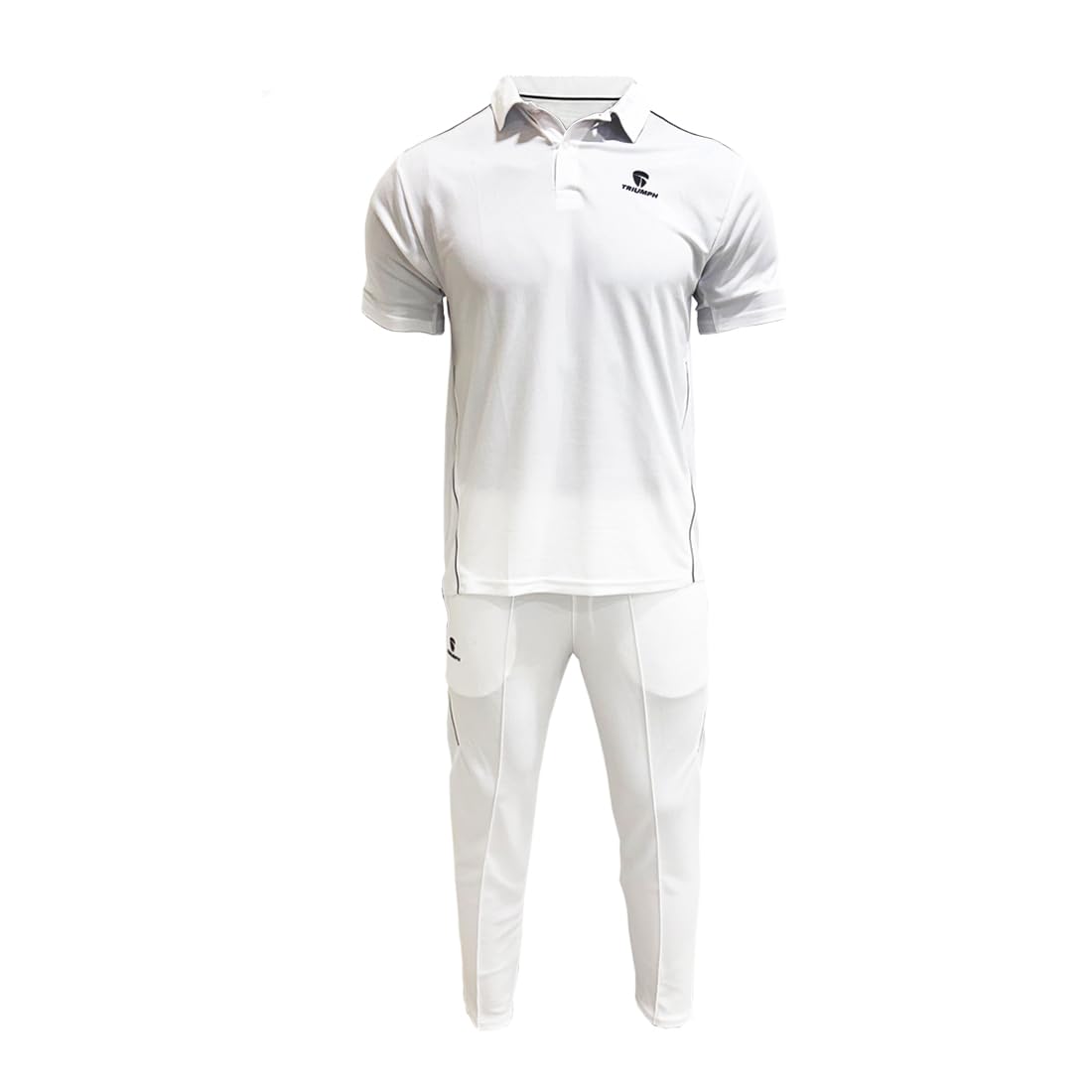 Cricket Whites T-Shirt and Pant for Men | Regular Fit Cricket Uniform-image-26