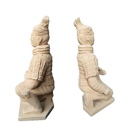 Estatua Guerreros de Terracota Qin Dinastía 6.8 pulgadas miniatura 4