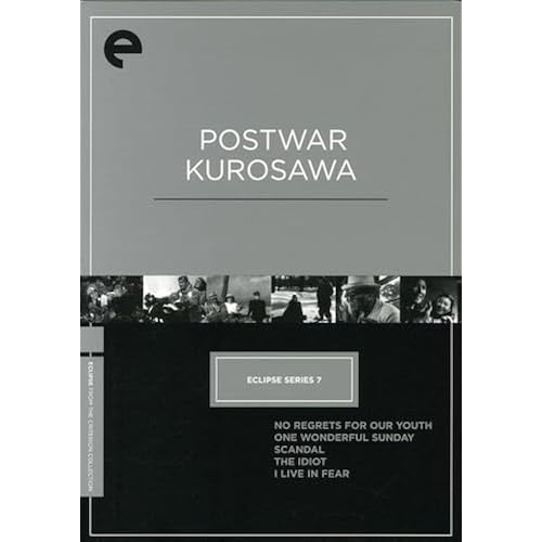 Eclipse Series 7: Postwar Kurosawa (No Regrets for Our Youth / One Wonderful Sunday / Scandal / The Idiot / I Live in Fear) (The Criterion Collection) [DVD]